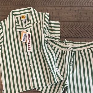 Mum zers luxury kids matching set, NWT, 5-6 y
